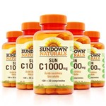 Ficha técnica e caractérísticas do produto Kit 5 Vitamina C 1000mg Sundown 100 Tablets