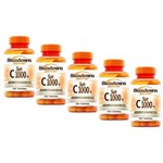 Kit 5 Vitamina C 1000mg Sundown 180 Tablets