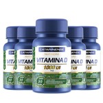 Ficha técnica e caractérísticas do produto Kit 5 Vitamina D 1000ui Catarinense 30 Cápsulas