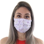 Ficha técnica e caractérísticas do produto Kit 50 Máscaras de Tecido Dupla Camada Lavável Adulto - Sortidas