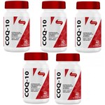 Ficha técnica e caractérísticas do produto Kit 5X Coenzima Q10 60 Cápsulas- Vitafor