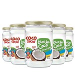 Ficha técnica e caractérísticas do produto Kit 5x Óleo de Coco Extra Virgem Show Coco 500ml - Copra