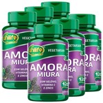 Ficha técnica e caractérísticas do produto Kit 6 Amora Miura 120 Cápsulas Unilife Vitamins