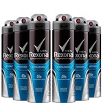 Ficha técnica e caractérísticas do produto Kit 6 Desodorante Antitranspirante Aerosol Rexona Masculino Xtracool - 150ml