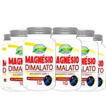 Ficha técnica e caractérísticas do produto Kit 6 Magnesio Dimalato 1g 60 Comprimidos