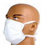 Ficha técnica e caractérísticas do produto Kit 6 Máscaras Tnt Facial Descartável Dupla com Tiras e Regulador Nasal Branca - Genérico