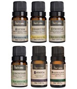 Ficha técnica e caractérísticas do produto Kit 6 óleos essenciais Via Aroma Original 10ml Aromaterapia
