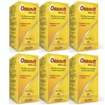 Kit 6 OSSOVIT 600+D3 Vitamina Para previnir Tratar Combater Osteoporose 360cp Arte Nativa