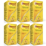 Ficha técnica e caractérísticas do produto Kit 6 OSSOVIT 600+D3 Vitamina Para previnir Tratar Combater Osteoporose 360cp Arte Nativa
