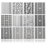 Ficha técnica e caractérísticas do produto Kit 6 Rendas Adesivas Para Decoração Unhas Nail Art