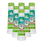 Ficha técnica e caractérísticas do produto Kit 6 Shampoo Óleo de Coco 500ml San Jully