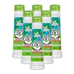 Ficha técnica e caractérísticas do produto Kit 6 Shampoo Óleo De Coco 500ml San Jully