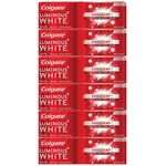Ficha técnica e caractérísticas do produto Kit 6x70g Creme Dental Colgate Luminous White Brilliant Mint