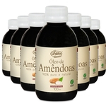 Kit 5 Óleo de Amendoas 100% puro e natural e extraído a frio, 100ml
