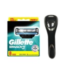Ficha técnica e caractérísticas do produto Kit 8 Cargas Gillette Mach3 + Porta Aparelho Gillette