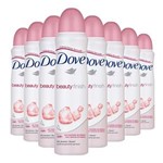 Ficha técnica e caractérísticas do produto Kit 8 Desodorante Dove Aerosol Beauty Finish Feminino - 100 G