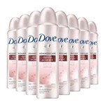 Ficha técnica e caractérísticas do produto Kit 8 Desodorante Dove Aerosol Feminino Dermo Aclarant - 100 G