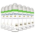 Ficha técnica e caractérísticas do produto Kit 8 Desodorante Dove Comprimido Aerosol Invisible Dry