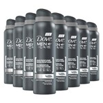 Ficha técnica e caractérísticas do produto Kit 8 Desodorante Dove Men Care Sem Perfume Masculino Aerosol - 89 G