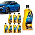 Ficha técnica e caractérísticas do produto Kit 8 Shampoo Automotivo Lava Autos Alto Brilho Limpeza Auto - Autoshine
