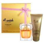 Ficha técnica e caractérísticas do produto Kit A Wish For Women Perfume 100ml Locão Hidratante 150ml