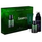 Kit Absinto For Man - (Deo Colônia + Shampoo 3 em 1 +Desodorante Aerosol)