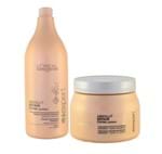 Ficha técnica e caractérísticas do produto Kit Absolut Repair Cortex Shampoo 1,5L + Máscara 500g - L'oréal Professionnel