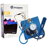 Ficha técnica e caractérísticas do produto Kit Acadêmico Enfermagem Incoterm Cor Azul Modelo KA100