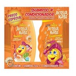 Kit Acqua Kids Nazca Shampoo + Condicionador Cabelos Cacheados 250ml