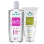 Kit Agradal Limpeza Facial com Agua Micelar
