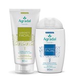 Ficha técnica e caractérísticas do produto Kit Agradal Limpeza Facial