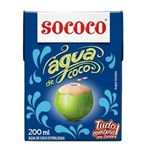 Ficha técnica e caractérísticas do produto Kit Água de Coco Sococo 200Ml - 6 Unidades
