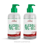 Ficha técnica e caractérísticas do produto Kit 2 Álcool em Gel 70% 250ml - Antisséptico para as mãos