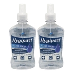 Ficha técnica e caractérísticas do produto Kit 2 Álcool Liquido Spray 500ml Antisséptico 368 Hygipart