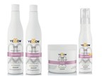Ficha técnica e caractérísticas do produto Kit Alfaparf de Tratamento Capilar Yellow Liss com Shampoo + Cond + Máscara + Multibenefit Serum