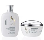 Ficha técnica e caractérísticas do produto Kit Alfaparf Semi Di Lino Diamond Máscara Shampoo