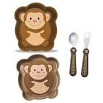 Ficha técnica e caractérísticas do produto Kit Alimentação Zoo Macaco - Girotondo Baby