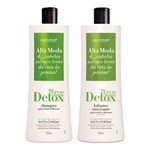 Ficha técnica e caractérísticas do produto Kit Alta Moda 7 Ervas Tratamento Detox Shampoo 300ml + Bálsamo Suavizante 300ml