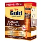 Kit Ampola de Tratamento Niely Gold Bomba de Chocolate 15ml 3 Unidades