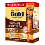 Ficha técnica e caractérísticas do produto Kit Ampola de Tratamento Niely Gold Bomba de Chocolate 3 Unidades - 15ml