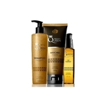 Ficha técnica e caractérísticas do produto Kit Aneethun Queen - Shampoo + Mascara + Oil Treatment