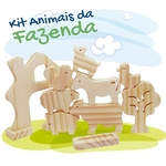 Ficha técnica e caractérísticas do produto Kit Animais da Fazenda - Pachu