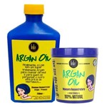 Ficha técnica e caractérísticas do produto Kit Argan Lola Cosmetics Shampoo + Máscara