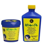 Kit Argan Oil Pracaxi Lola Cosmetics Shampoo 250ml e Máscara 230g