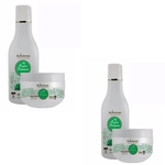 Ficha técnica e caractérísticas do produto 2 Kit Argila Branca Adlux Super Hidratação Profunda Fit