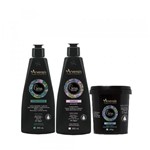 Ficha técnica e caractérísticas do produto Kit Arvensis Cachos Naturais Ondulados e Cacheados Shampoo + Condicionador 300ml + Máscara - 450g