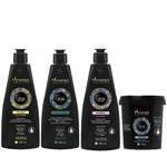 Ficha técnica e caractérísticas do produto Kit Arvensis Cachos Naturais Ondulados e Cacheados Shampoo + Condicionador + Ativador 300ml + Máscara - 450g