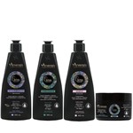Ficha técnica e caractérísticas do produto Kit Arvensis Cachos Naturais Ondulados e Cacheados Shampoo + Condicionador + Ativador 300ml + Máscara - 250g