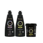 Ficha técnica e caractérísticas do produto Kit Arvensis Cachos Naturais Shampoo + Co Wash 300ml + Máscara 2x1 - 450g