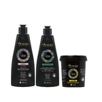 Ficha técnica e caractérísticas do produto Kit Arvensis Cachos Naturais Shampoo + Condicionador 300ml + Máscara 2x1 - 450g